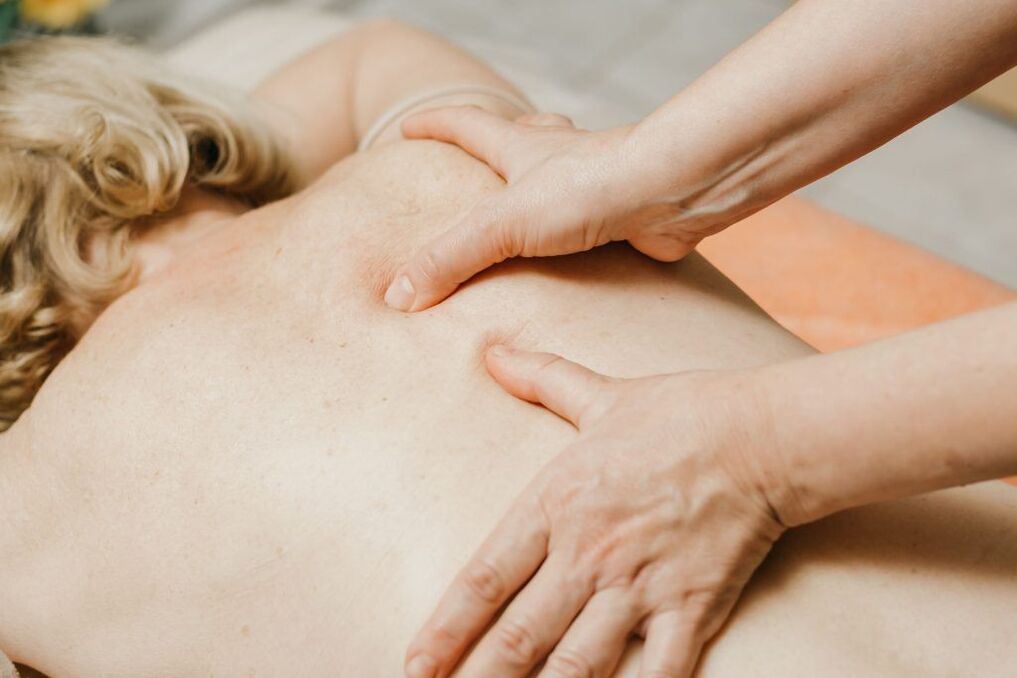 massage général contre la douleur